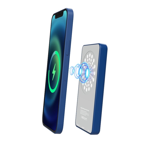 XJ-33 15W 5000mAh Ultra Thin Wireless Power Bank Magsafe Charger Mobile Power for iPhone 12 Series(Blue)
XJ-33 15W 5000mAh Ultra Thin Wireless Power Bank Magsafe Charger Mobile Power for iPhone 12 Series(Blue)