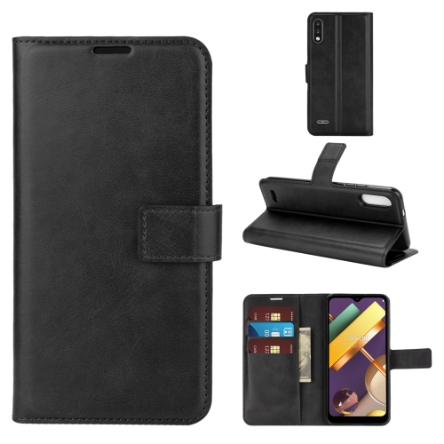 Retro Calf Pattern Buckle Horizontal Flip Leather Case with Holder & Card Slots & Wallet For LG K22(Black)
Retro Calf Pattern Buckle Horizontal Flip Leather Case with Holder & Card Slots & Wallet For LG K22(Black)