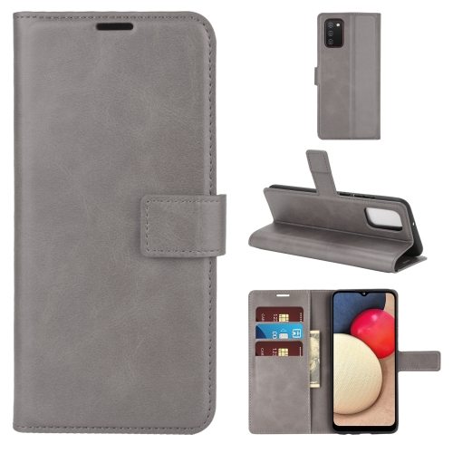 For Samsung Galaxy A02S Retro Calf Pattern Buckle Horizontal Flip Leather Case with Holder & Card Slots & Wallet(Grey)
For Samsung Galaxy A02S Retro Calf Pattern Buckle Horizontal Flip Leather Case with Holder & Card Slots & Wallet(Grey)