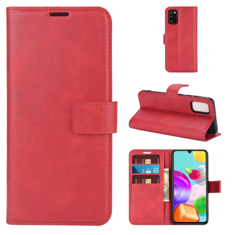 For Samsung Galaxy A41(EU Version) Retro Calf Pattern Buckle Horizontal Flip Leather Case with Holder & Card Slots & Wallet(Red)
For Samsung Galaxy A41(EU Version) Retro Calf Pattern Buckle Horizontal Flip Leather Case with Holder & Card Slots & Wallet(Red)
