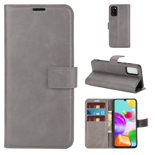 For Samsung Galaxy A41(EU Version) Retro Calf Pattern Buckle Horizontal Flip Leather Case with Holder & Card Slots & Wallet(Grey)
For Samsung Galaxy A41(EU Version) Retro Calf Pattern Buckle Horizontal Flip Leather Case with Holder & Card Slots & Wallet(Grey)