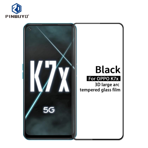 For OPPO K7x PINWUYO 9H 3D Curved Full Screen Explosion-proof Tempered Glass Film(Black)
For OPPO K7x PINWUYO 9H 3D Curved Full Screen Explosion-proof Tempered Glass Film(Black)