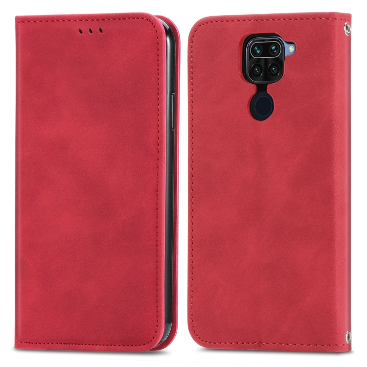 For Xiaomi Redmi 10X 4G / Redmi Note 9 Retro Skin Feel Business Magnetic Horizontal Flip Leather Case with Holder & Card Slots & Wallet & Photo Frame(Red)
For Xiaomi Redmi 10X 4G / Redmi Note 9 Retro Skin Feel Business Magnetic Horizontal Flip Leather Case with Holder & Card Slots & Wallet & Photo Frame(Red)