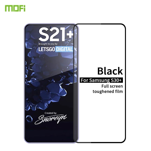 For Samsung Galaxy S21+ 5G MOFI 9H 2.5D Full Screen Tempered Glass Film(Black)
For Samsung Galaxy S21+ 5G MOFI 9H 2.5D Full Screen Tempered Glass Film(Black)