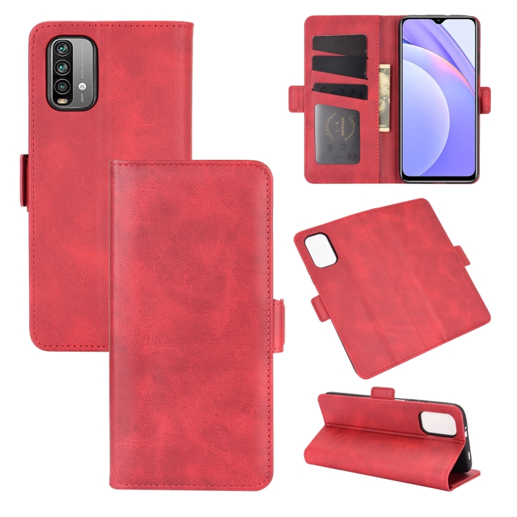For Xiaomi Redmi Note 9 4G Dual-side Magnetic Buckle Horizontal Flip Leather Case with Holder & Card Slots & Wallet(Red)
For Xiaomi Redmi Note 9 4G Dual-side Magnetic Buckle Horizontal Flip Leather Case with Holder & Card Slots & Wallet(Red)