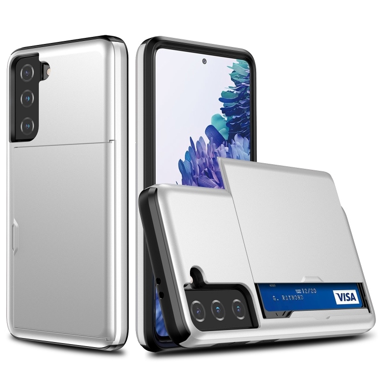 For Samsung Galaxy S21 5G Shockproof Armor Protective Case with Card Slot(White)
For Samsung Galaxy S21 5G Shockproof Armor Protective Case with Card Slot(White)