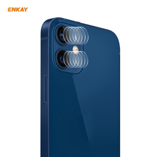 5 Set For iPhone 12 / 12 mini ENKAY Hat-Prince 0.2mm 9H 2.15D Round Edge Rear Camera Lens Tempered Glass Film 2 PCS/Set
5 Set For iPhone 12 / 12 mini ENKAY Hat-Prince 0.2mm 9H 2.15D Round Edge Rear Camera Lens Tempered Glass Film 2 PCS/Set