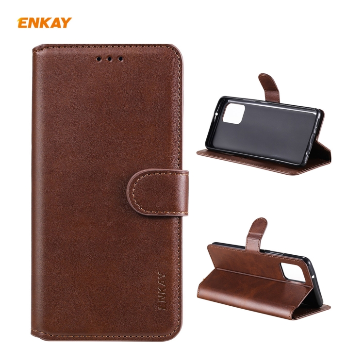 For Samsung Galaxy A42 5G ENKAY Hat-Prince Horizontal Flip PU Leather Case with Holder & Card Slots & Wallet(Brown)
For Samsung Galaxy A42 5G ENKAY Hat-Prince Horizontal Flip PU Leather Case with Holder & Card Slots & Wallet(Brown)