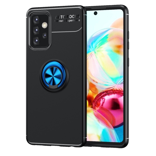 For Samsung Galaxy A52 5G Metal Ring Holder 360 Degree Rotating TPU Case(Black+Blue)
For Samsung Galaxy A52 5G Metal Ring Holder 360 Degree Rotating TPU Case(Black+Blue)