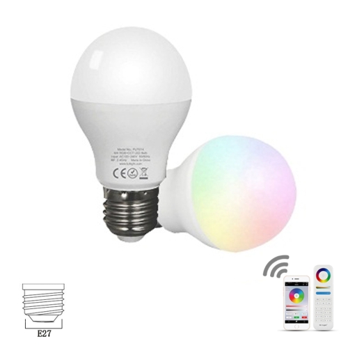 FUT014 E26 / E27 6W RGB + CCT Led Bulb Smart Phone APP WIFI LED Light White Warm Light Dimmable
FUT014 E26 / E27 6W RGB + CCT Led Bulb Smart Phone APP WIFI LED Light White Warm Light Dimmable