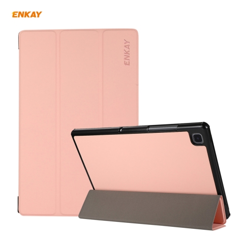 For Samsung Galaxy Tab A7 10.4 2020 T500 / T505 ENKAY 3-folding Skin Texture Horizontal Flip PU Leather + PC Smart Case with Holder(Pink)
For Samsung Galaxy Tab A7 10.4 2020 T500 / T505 ENKAY 3-folding Skin Texture Horizontal Flip PU Leather + PC Smart Case with Holder(Pink)