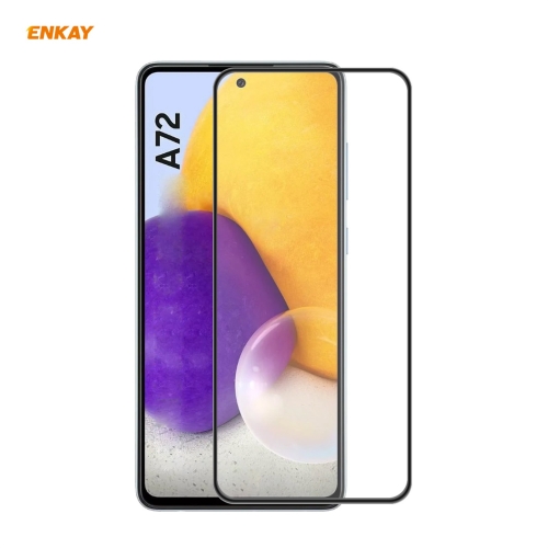 For Samsung Galaxy A72 4G / 5G ENKAY Hat-Prince Anti-drop Full Glue Tempered Glass Full Screen Film Anti-fall Protector
For Samsung Galaxy A72 4G / 5G ENKAY Hat-Prince Anti-drop Full Glue Tempered Glass Full Screen Film Anti-fall Protector