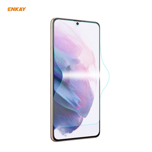 For Samsung Galaxy S21 5G ENKAY Hat-Prince 0.1mm 3D Full Screen Protector Explosion-proof Hydrogel Film
For Samsung Galaxy S21 5G ENKAY Hat-Prince 0.1mm 3D Full Screen Protector Explosion-proof Hydrogel Film