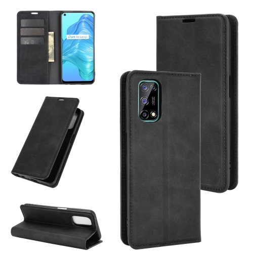 For OPPO Realme V5/K7X/Realme Q2/Realme 7 5G Retro-skin Business Magnetic Suction Leather Case with Holder & Card Slots & Wallet(Black)
For OPPO Realme V5/K7X/Realme Q2/Realme 7 5G Retro-skin Business Magnetic Suction Leather Case with Holder & Card Slots & Wallet(Black)