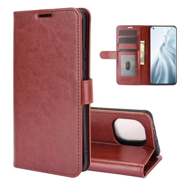 For Xiaomi Mi 11 R64 Texture Single Horizontal Flip Protective Case with Holder & Card Slots & Wallet& Photo Frame(Brown)
For Xiaomi Mi 11 R64 Texture Single Horizontal Flip Protective Case with Holder & Card Slots & Wallet& Photo Frame(Brown)
