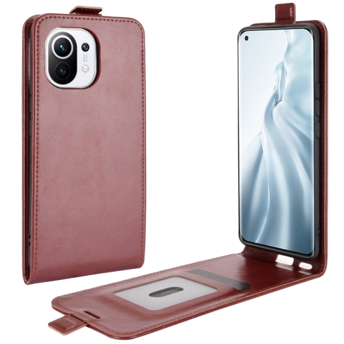 For Xiaomi Mi 11 R64 Texture Single Vertical Flip Leather Protective Case with Card Slots & Photo Frame(Brown)
For Xiaomi Mi 11 R64 Texture Single Vertical Flip Leather Protective Case with Card Slots & Photo Frame(Brown)