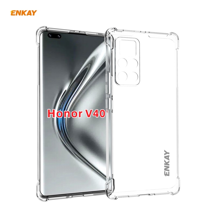 For Honor V40 Hat-Prince ENKAY Clear TPU Shockproof Case Soft Anti-slip Cover
For Honor V40 Hat-Prince ENKAY Clear TPU Shockproof Case Soft Anti-slip Cover