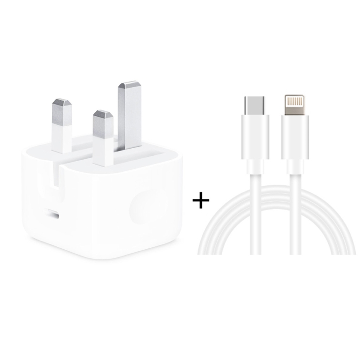 A2344 20W PD 3.0 Type-C / USB-C Folding Travel Charger + USB-C / Type-C to 8 Pin Fast Charging Data Cable Set, UK Plug, Length: 1m
A2344 20W PD 3.0 Type-C / USB-C Folding Travel Charger + USB-C / Type-C to 8 Pin Fast Charging Data Cable Set, UK Plug, Length: 1m