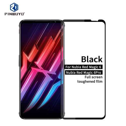 For Nubia Red Magic 6 / 6 Pro PINWUYO 9H 2.5D Full Screen Tempered Glass Film(Black)
For Nubia Red Magic 6 / 6 Pro PINWUYO 9H 2.5D Full Screen Tempered Glass Film(Black)