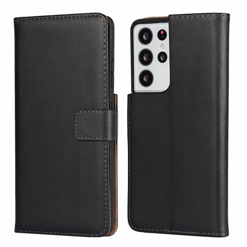 Plain Texture Cowhide Leather Horizontal Flip Case with Magnetic Clasp & Holder & Card Slots & Wallet For Samsung Galaxy S21 Ultra 5G(Black)
Plain Texture Cowhide Leather Horizontal Flip Case with Magnetic Clasp & Holder & Card Slots & Wallet For Samsung Galaxy S21 Ultra 5G(Black)
