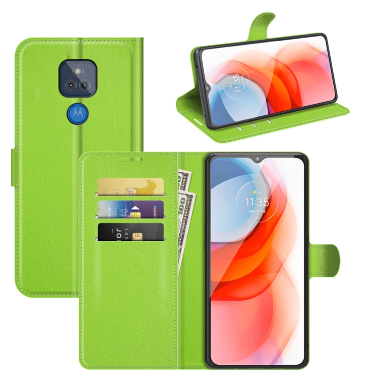 For Motorola Moto G Play(2021) Litchi Texture Horizontal Flip Protective Case with Holder & Card Slots & Wallet(Green)
For Motorola Moto G Play(2021) Litchi Texture Horizontal Flip Protective Case with Holder & Card Slots & Wallet(Green)