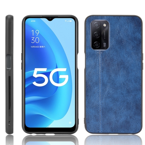For Oppo Realme V11 5G Shockproof Sewing Cow Pattern Skin PC + PU + TPU Case(Blue)
For Oppo Realme V11 5G Shockproof Sewing Cow Pattern Skin PC + PU + TPU Case(Blue)