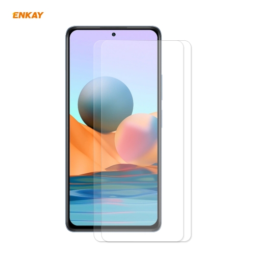 For Redmi Note 10 Pro / Note 10 Pro Max 2 PCS ENKAY Hat-Prince 0.26mm 9H 2.5D Curved Edge Tempered Glass Film
For Redmi Note 10 Pro / Note 10 Pro Max 2 PCS ENKAY Hat-Prince 0.26mm 9H 2.5D Curved Edge Tempered Glass Film