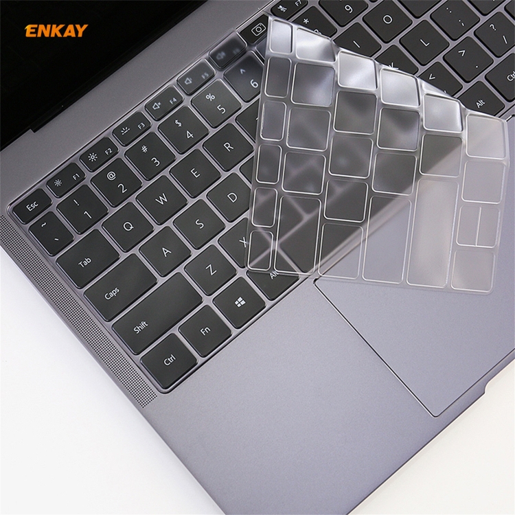 For Huawei MateBook D 14 inch / D 15.6 inch ENKAY Ultrathin Soft TPU Keyboard Protector Film, US Version
For Huawei MateBook D 14 inch / D 15.6 inch ENKAY Ultrathin Soft TPU Keyboard Protector Film, US Version