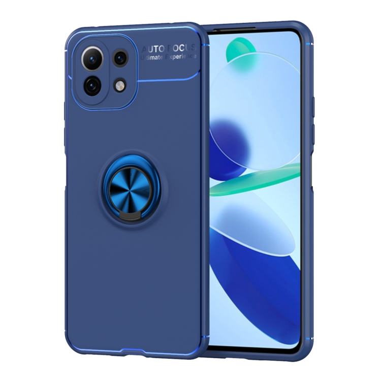 For Xiaomi Mi 11 Lite Metal Ring Holder 360 Degree Rotating TPU Case(Blue+Blue)
For Xiaomi Mi 11 Lite Metal Ring Holder 360 Degree Rotating TPU Case(Blue+Blue)