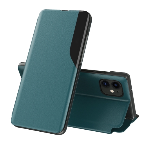For OPPO A5 2020/A9 2020 Side Display Magnetic Shockproof Horizontal Flip Leather Case with Holder(Green)
For OPPO A5 2020/A9 2020 Side Display Magnetic Shockproof Horizontal Flip Leather Case with Holder(Green)