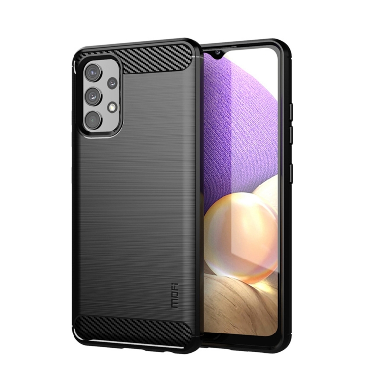 For Samsung Galaxy A32 4G(US Version) MOFI Gentleness Series Brushed Texture Carbon Fiber Soft TPU Case(Black)
For Samsung Galaxy A32 4G(US Version) MOFI Gentleness Series Brushed Texture Carbon Fiber Soft TPU Case(Black)