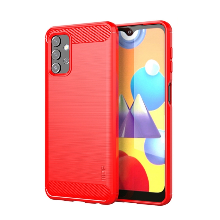 For Samsung Galaxy A32 5G MOFI Gentleness Series Brushed Texture Carbon Fiber Soft TPU Case(Red)
For Samsung Galaxy A32 5G MOFI Gentleness Series Brushed Texture Carbon Fiber Soft TPU Case(Red)