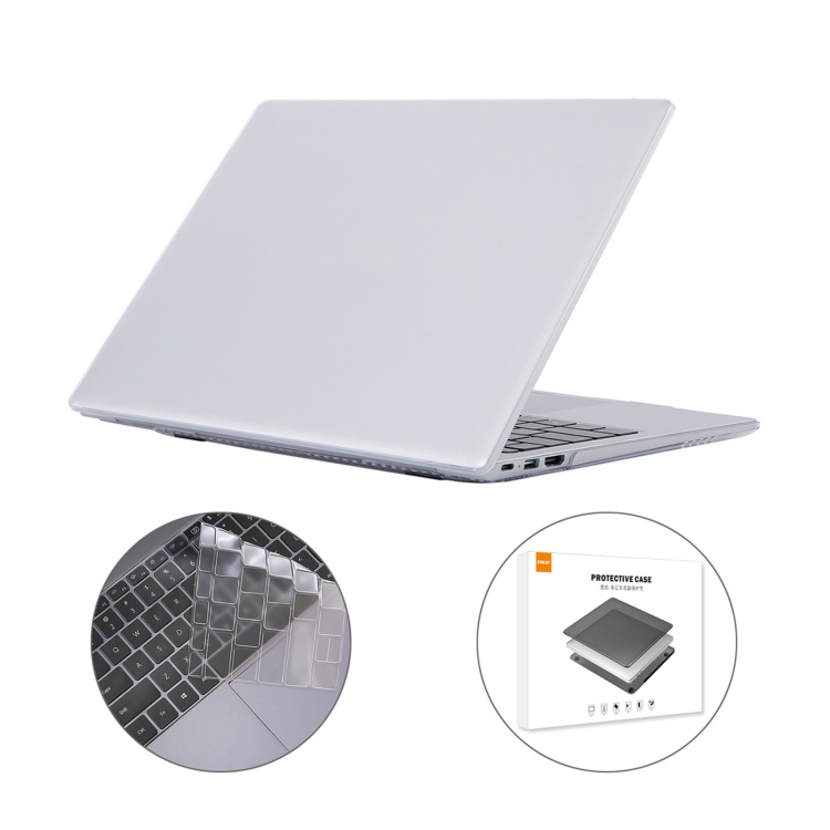 ENKAY for Huawei MateBook D 14 / Honor MagicBook 14 US Version 2 in 1 Crystal Protective Case with TPU Keyboard Film(Transparent)
ENKAY for Huawei MateBook D 14 / Honor MagicBook 14 US Version 2 in 1 Crystal Protective Case with TPU Keyboard Film(Transparent)