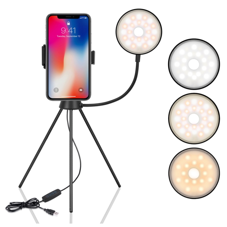 NS-08 Makeup Live Selfie Fill Ring Light Photography LED Dimmable Ring Lamp with Phone Tripod Stand Holder
NS-08 Makeup Live Selfie Fill Ring Light Photography LED Dimmable Ring Lamp with Phone Tripod Stand Holder
