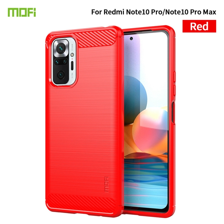For Xiaomi Redmi Note 10 Pro / Note 10 Pro Max MOFI Gentleness Series Brushed Texture Carbon Fiber Soft TPU Case(Red)
For Xiaomi Redmi Note 10 Pro / Note 10 Pro Max MOFI Gentleness Series Brushed Texture Carbon Fiber Soft TPU Case(Red)