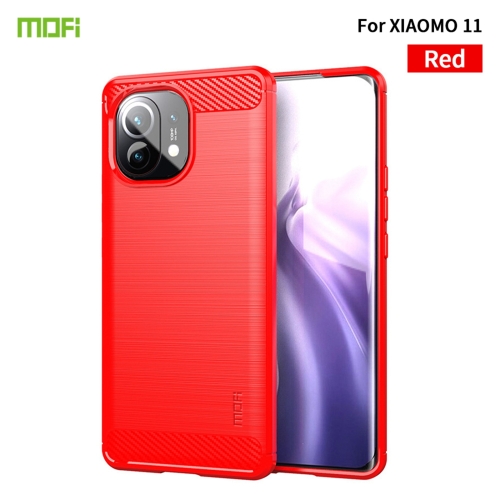 For Xiaomi Mi 11 MOFI Gentleness Series Brushed Texture Carbon Fiber Soft TPU Case(Red)
For Xiaomi Mi 11 MOFI Gentleness Series Brushed Texture Carbon Fiber Soft TPU Case(Red)
