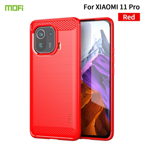 For Xiaomi Mi 11 Pro MOFI Gentleness Series Brushed Texture Carbon Fiber Soft TPU Case(Red)
For Xiaomi Mi 11 Pro MOFI Gentleness Series Brushed Texture Carbon Fiber Soft TPU Case(Red)
