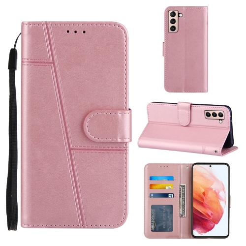 For Samsung Galaxy S21 5G Stitching Calf Texture Buckle Horizontal Flip Leather Case with Holder & Card Slots & Wallet & Lanyard(Rose Gold)
For Samsung Galaxy S21 5G Stitching Calf Texture Buckle Horizontal Flip Leather Case with Holder & Card Slots & Wallet & Lanyard(Rose Gold)