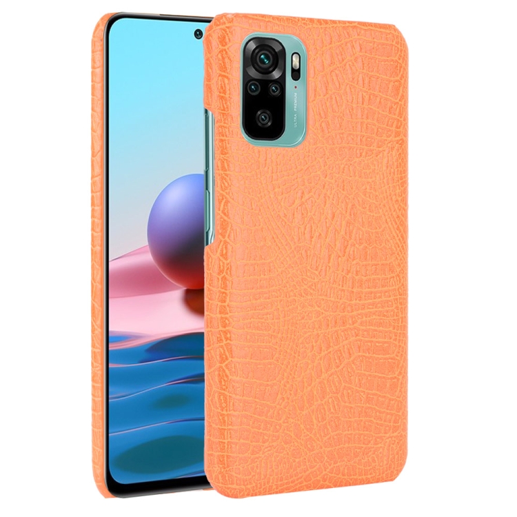For Xiaomi Redmi Note 10 4G/Note 10S Shockproof Crocodile Texture PC + PU Case(Orange)
For Xiaomi Redmi Note 10 4G/Note 10S Shockproof Crocodile Texture PC + PU Case(Orange)