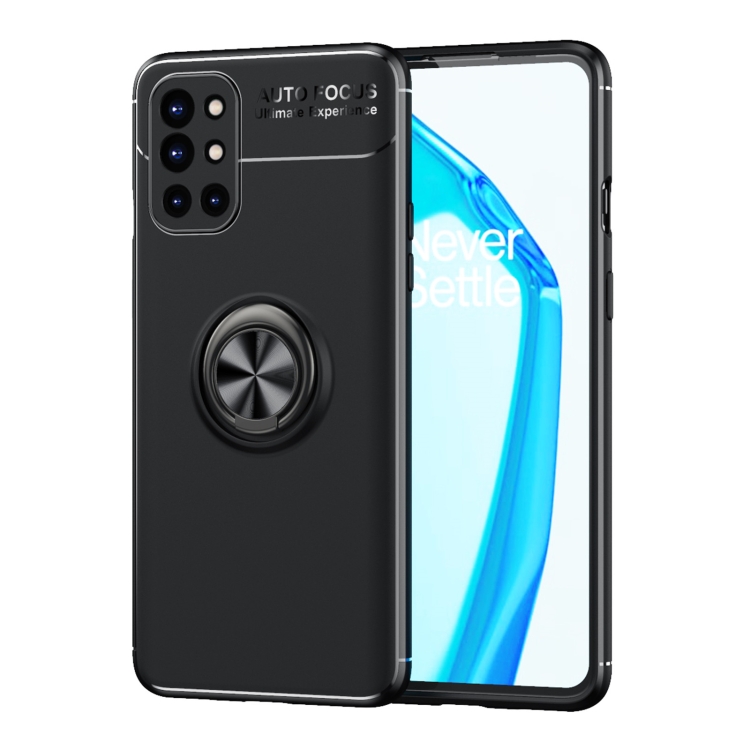 For OnePlus 9R Metal Ring Holder 360 Degree Rotating TPU Case(Black+Black)
For OnePlus 9R Metal Ring Holder 360 Degree Rotating TPU Case(Black+Black)