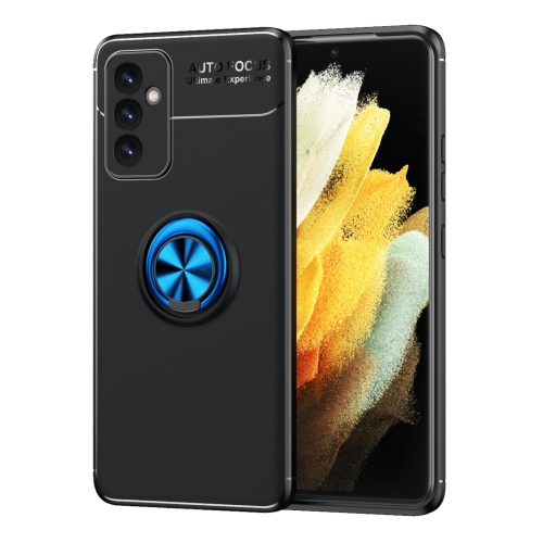 For Samsung Galaxy A82 5G Metal Ring Holder 360 Degree Rotating TPU Case(Black+Blue)
For Samsung Galaxy A82 5G Metal Ring Holder 360 Degree Rotating TPU Case(Black+Blue)