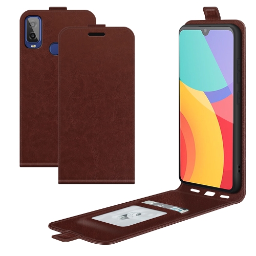For Alcatel 1L 2021 R64 Texture Single Vertical Flip Leather Protective Case with Card Slots & Photo Frame(Brown)
For Alcatel 1L 2021 R64 Texture Single Vertical Flip Leather Protective Case with Card Slots & Photo Frame(Brown)