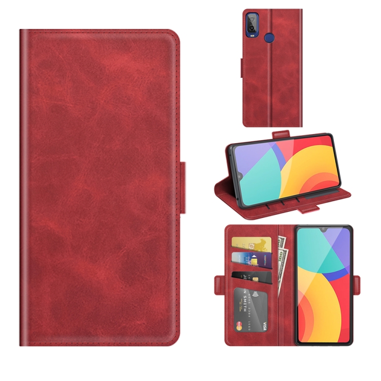 For Alcatel 1L 2021 Dual-side Magnetic Buckle Horizontal Flip Leather Case with Holder & Card Slots & Wallet(Red)
For Alcatel 1L 2021 Dual-side Magnetic Buckle Horizontal Flip Leather Case with Holder & Card Slots & Wallet(Red)