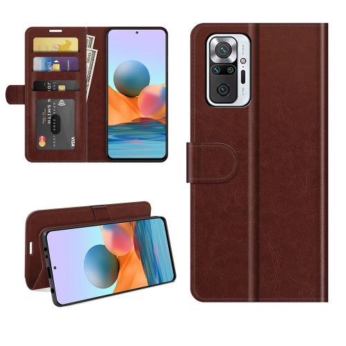 For Xiaomi Redmi Note 10 Pro / Note 10 Pro Max R64 Texture Single Horizontal Flip Protective Case with Holder & Card Slots & Wallet& Photo Frame(Brown)
For Xiaomi Redmi Note 10 Pro / Note 10 Pro Max R64 Texture Single Horizontal Flip Protective Case with Holder & Card Slots & Wallet& Photo Frame(Brown)