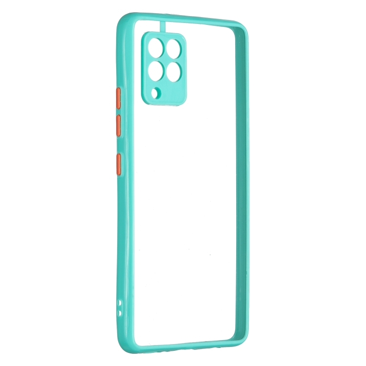 For Samsung Galaxy A42 5G Transparent PC+TPU Phone Case with Contrast Color Button(Green)
For Samsung Galaxy A42 5G Transparent PC+TPU Phone Case with Contrast Color Button(Green)