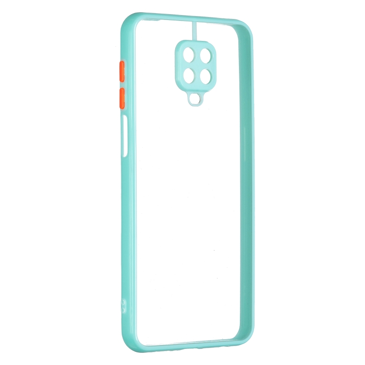Transparent PC+TPU Phone Case with Contrast Color Button For Redmi Note 9S/ Note9 Pro / Note9 Pro Max(Green)
Transparent PC+TPU Phone Case with Contrast Color Button For Redmi Note 9S/ Note9 Pro / Note9 Pro Max(Green)