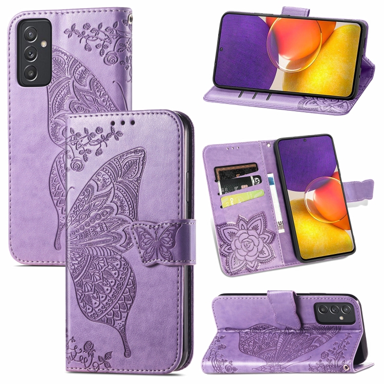 For Samsung Galaxy A82 5G Butterfly Love Flower Embossed Horizontal Flip Leather Case with Bracket / Card Slot / Wallet / Lanyard(Light Purple)
For Samsung Galaxy A82 5G Butterfly Love Flower Embossed Horizontal Flip Leather Case with Bracket / Card Slot / Wallet / Lanyard(Light Purple)