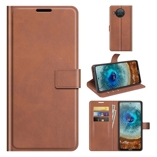 For Nokia X10 / X20 Retro Calf Pattern Buckle Horizontal Flip Leather Case with Holder & Card Slots & Wallet(Light Brown)
For Nokia X10 / X20 Retro Calf Pattern Buckle Horizontal Flip Leather Case with Holder & Card Slots & Wallet(Light Brown)