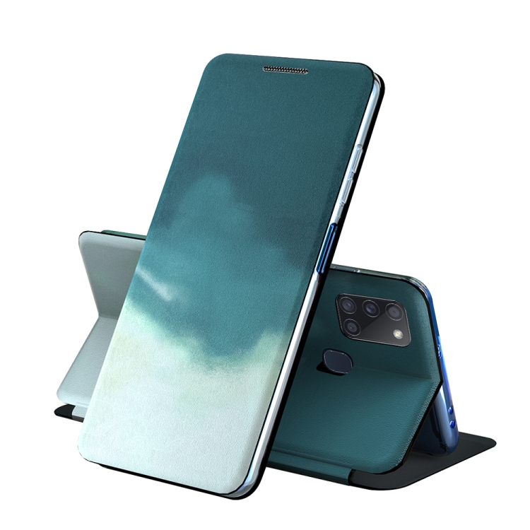 For Samsung Galaxy A21s Voltage Watercolor Pattern Skin Feel Magnetic Horizontal Flip PU Leather Case with Holder(Green)
For Samsung Galaxy A21s Voltage Watercolor Pattern Skin Feel Magnetic Horizontal Flip PU Leather Case with Holder(Green)