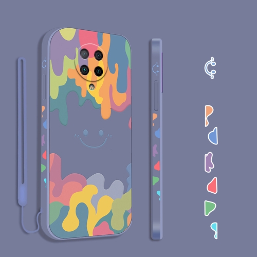 For Xiaomi Redmi K30 Pro Cube Painted Smiley Straight Side Liquid Silicone Shockproof Case with Hand Strap(Grey)
For Xiaomi Redmi K30 Pro Cube Painted Smiley Straight Side Liquid Silicone Shockproof Case with Hand Strap(Grey)